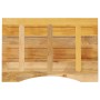 Tablero de escritorio con curva madera mango rugosa 80x50x2,5cm en Tableros para mesas | Comprar online en Foro24