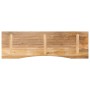Tablero escritorio con curva madera mango rugosa 160x50x2,5 cm en Tableros para mesas | Comprar online en Foro24