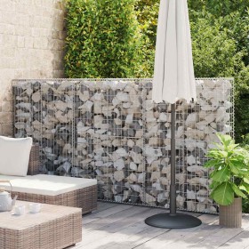 Cesta para muro de gaviones de alambre galvanizado 150x100x30cm