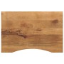 Tablero escritorio con curva madera mango rugosa 100x50x2,5 cm en Tableros para mesas | Comprar online en Foro24