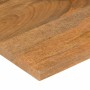 Tablero de escritorio con curva madera mango rugosa 80x60x2,5cm en Tableros para mesas | Comprar online en Foro24