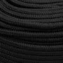 Tiefschwarzes Polypropylen-Bootsseil 8 mm 25 m von vidaXL, Seile und Metallschnüre - Ref: Foro24-152501, Preis: 13,55 €, Raba...