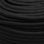 Cuerda de barco polipropileno negro intenso 8 mm 50 m de vidaXL, Sogas y cuerdas metálicas - Ref: Foro24-152502, Precio: 19,3...
