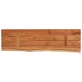 Estante pared rectangular madera acacia borde vivo 40x20x2,5 cm en Tableros para mesas | Comprar online en Foro24