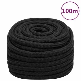 Intense black polypropylene boat rope 20 mm 100 m by vidaXL, Ropes and metal cords - Ref: Foro24-152528, Price: 124,11 €, Dis...