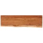 Estante pared rectangular madera acacia borde vivo 100x30x2,5cm