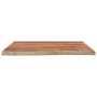 Encimera de baño rectangular madera maciza acacia 80x60x2,5 cm en Tableros para mesas | Comprar online en Foro24