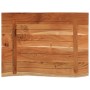 Encimera de baño rectangular madera maciza acacia 80x60x2,5 cm en Tableros para mesas | Comprar online en Foro24