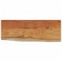 Estante pared rectangular madera acacia borde vivo 50x20x3,8 cm en Tableros para mesas | Comprar online en Foro24