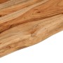 Estante pared rectangular madera acacia borde vivo 140x20x3,8cm en Tableros para mesas | Comprar online en Foro24