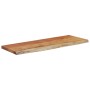 Estante pared rectangular madera acacia borde vivo 70x30x3,8 cm en Tableros para mesas | Comprar online en Foro24