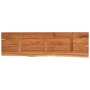 Estante pared rectangular madera acacia borde vivo 100x30x3,8cm en Tableros para mesas | Comprar online en Foro24