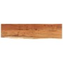 Estante pared rectangular madera acacia borde vivo 120x30x3,8cm en Tableros para mesas | Comprar online en Foro24