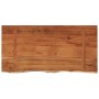 Tablero rectangular madera de acacia borde vivo 80x40x3,8 cm en Tableros para mesas | Comprar online en Foro24