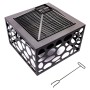 RedFire Black Mikor Fire Pit with Grill by RedFire, Chimneys - Ref: Foro24-441229, Price: 180,80 €, Discount: %
