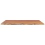 Encimera de baño rectangular madera maciza acacia 110x60x3,8 cm