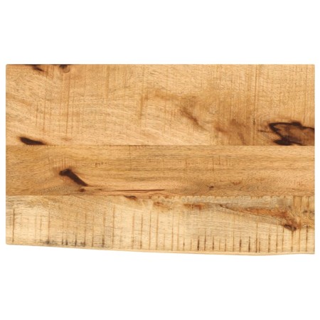 Tablero de mesa borde natural madera maciza mango 60x30x2,5 cm en Tableros para mesas | Comprar online en Foro24
