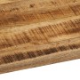 Tablero de mesa borde natural madera maciza mango 90x80x2,5 cm en Tableros para mesas | Comprar online en Foro24
