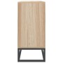 Aparador de madera contrachapada 105x30x65 cm