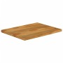 Tablero de mesa borde natural madera maciza mango 70x60x2,5 cm en Tableros para mesas | Comprar online en Foro24