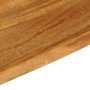 Tablero de mesa borde natural madera maciza mango 70x60x2,5 cm en Tableros para mesas | Comprar online en Foro24