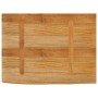 Tablero de mesa borde natural madera maciza mango 80x60x2,5 cm en Tableros para mesas | Comprar online en Foro24