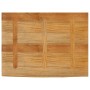 Tablero de mesa borde natural madera maciza mango 90x60x2,5 cm en Tableros para mesas | Comprar online en Foro24