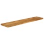 Tablero de mesa borde natural madera maciza mango 140x20x3,8 cm en Tableros para mesas | Comprar online en Foro24