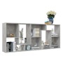 Betongraues Sperrholzregal 67x24x161 cm von vidaXL, Bücherregale und Regale - Ref: Foro24-801881, Preis: 66,74 €, Rabatt: %