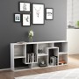 Regal aus glänzend weißem Sperrholz, 67 x 24 x 161 cm von vidaXL, Bücherregale und Regale - Ref: Foro24-801883, Preis: 83,38 ...