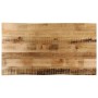 Tablero de mesa borde natural madera maciza mango 100x60x2,5 cm en Tableros para mesas | Comprar online en Foro24