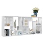 Regal aus glänzend weißem Sperrholz, 67 x 24 x 161 cm von vidaXL, Bücherregale und Regale - Ref: Foro24-801883, Preis: 83,38 ...