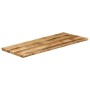 Tablero de mesa borde natural madera maciza mango 140x60x2,5 cm en Tableros para mesas | Comprar online en Foro24