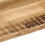 Tablero de mesa borde natural madera maciza mango 50x40x3,8 cm en Tableros para mesas | Comprar online en Foro24
