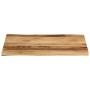 Tablero de mesa borde natural madera maciza mango 80x60x3,8 cm en Tableros para mesas | Comprar online en Foro24