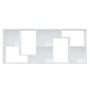 White plywood bookcase shelf 67x24x161 cm by vidaXL, Bookcases and shelves - Ref: Foro24-801877, Price: 75,52 €, Discount: %