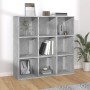 Betongraues Holzwerkstoffregal 98 x 29 x 97,5 cm von vidaXL, Bücherregale und Regale - Ref: Foro24-801129, Preis: 80,82 €, Ra...