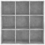 Betongraues Holzwerkstoffregal 98 x 29 x 97,5 cm von vidaXL, Bücherregale und Regale - Ref: Foro24-801129, Preis: 80,82 €, Ra...
