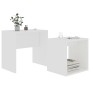 Couchtisch-Set aus weißem Sperrholz, 48 x 30 x 45 cm von vidaXL, Couchtisch - Ref: Foro24-802885, Preis: 35,83 €, Rabatt: %
