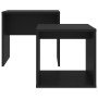 Set of black plywood coffee tables 48x30x45cm by vidaXL, Coffee table - Ref: Foro24-802886, Price: 34,44 €, Discount: %