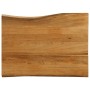 Tablero de mesa borde natural madera maciza mango 90x60x3,8 cm en Tableros para mesas | Comprar online en Foro24