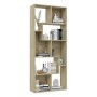 Regal aus Sonoma-Eichensperrholz, 67 x 24 x 161 cm von vidaXL, Bücherregale und Regale - Ref: Foro24-801880, Preis: 77,10 €, ...