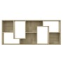 Estantería madera contrachapada color roble Sonoma 67x24x161 cm