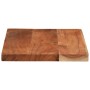 Tablero de mesa rectangular madera maciza acacia 60x30x2,5 cm