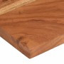 Tablero de mesa rectangular madera maciza acacia 60x40x2,5 cm