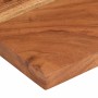 Tablero de mesa rectangular madera maciza acacia 40x30x3,8 cm