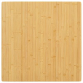 Tablero de mesa de bambú 70x70x2,5 cm