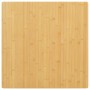 Tablero de mesa de bambú 70x70x2,5 cm