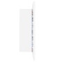 Badezimmerspiegelschrank mit LED-Licht aus weißem Acryl 60x12x45 cm von vidaXL, Badezimmerwaschtische - Ref: Foro24-804956, P...