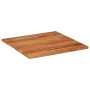 Tablero de mesa cuadrado madera maciza de acacia 70x70x3,8 cm